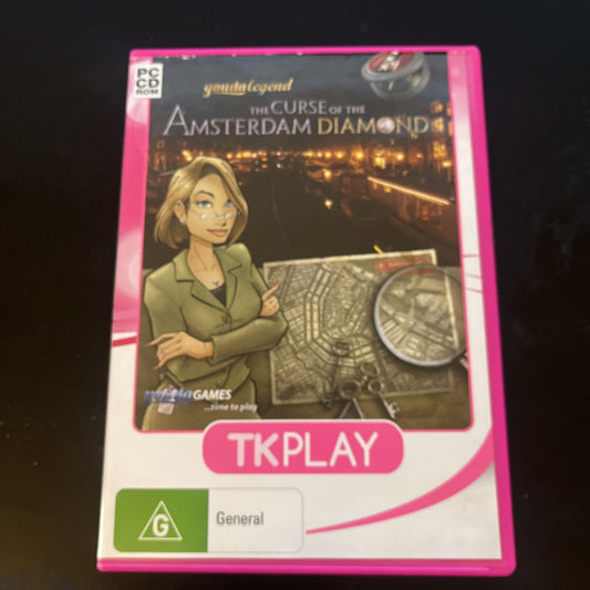 Youda Legend The Curse Of The Amsterdam Diamond - PC Windows Hidden Object Game