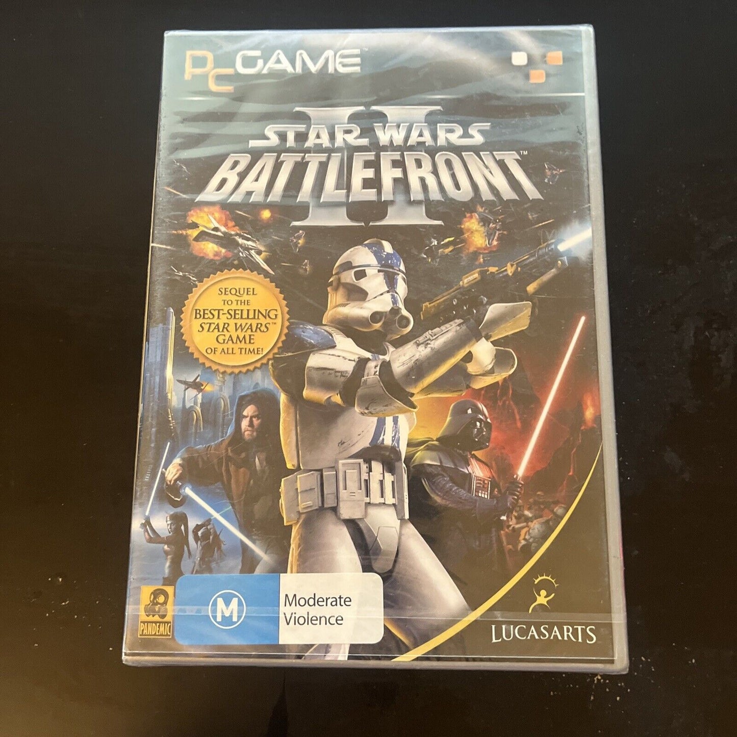 *New Sealed* Star Wars: Battlefront II 2 - PC CDROM Windows Game 2005