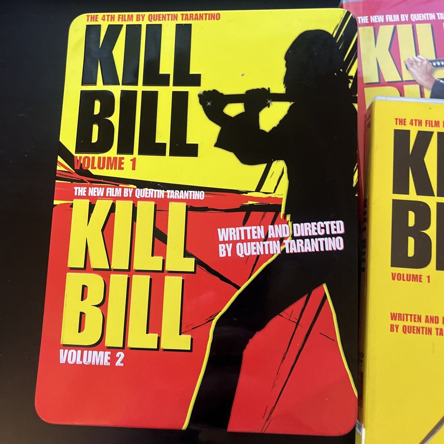 Kill Bill : Volume 1 & 2 - Steelbook Edition (DVD, 2003, 2-Disc) Region 4