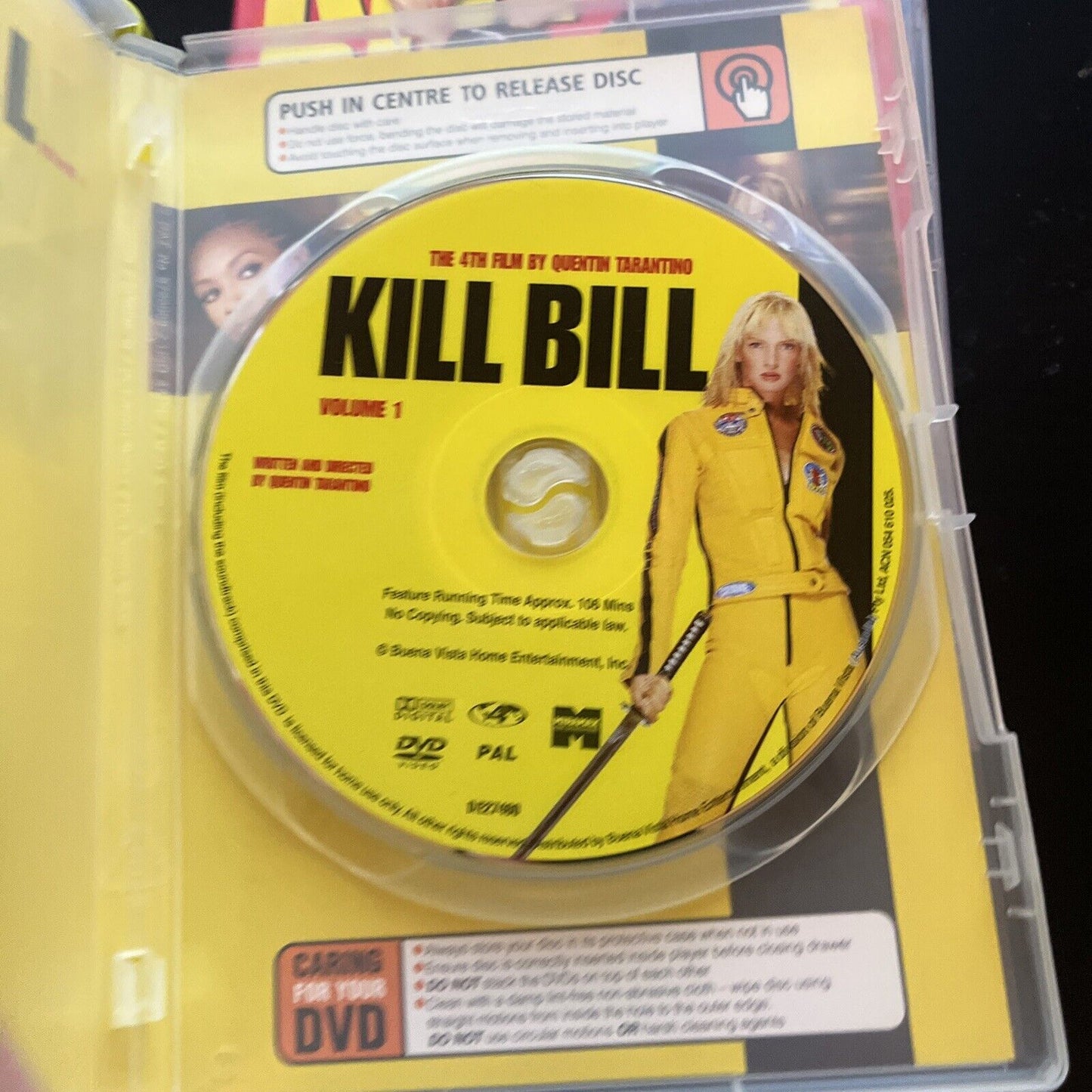 Kill Bill : Volume 1 & 2 - Steelbook Edition (DVD, 2003, 2-Disc) Region 4