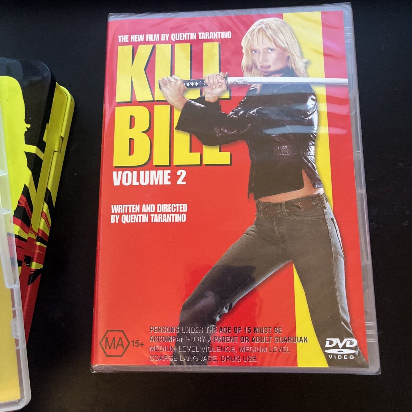 Kill Bill : Volume 1 & 2 - Steelbook Edition (DVD, 2003, 2-Disc) Region 4
