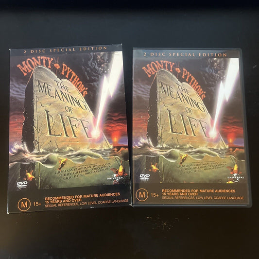 Monty Python's Meaning Of Life - Special Edition (DVD, 1983, 2-Disc) Region 4 &2