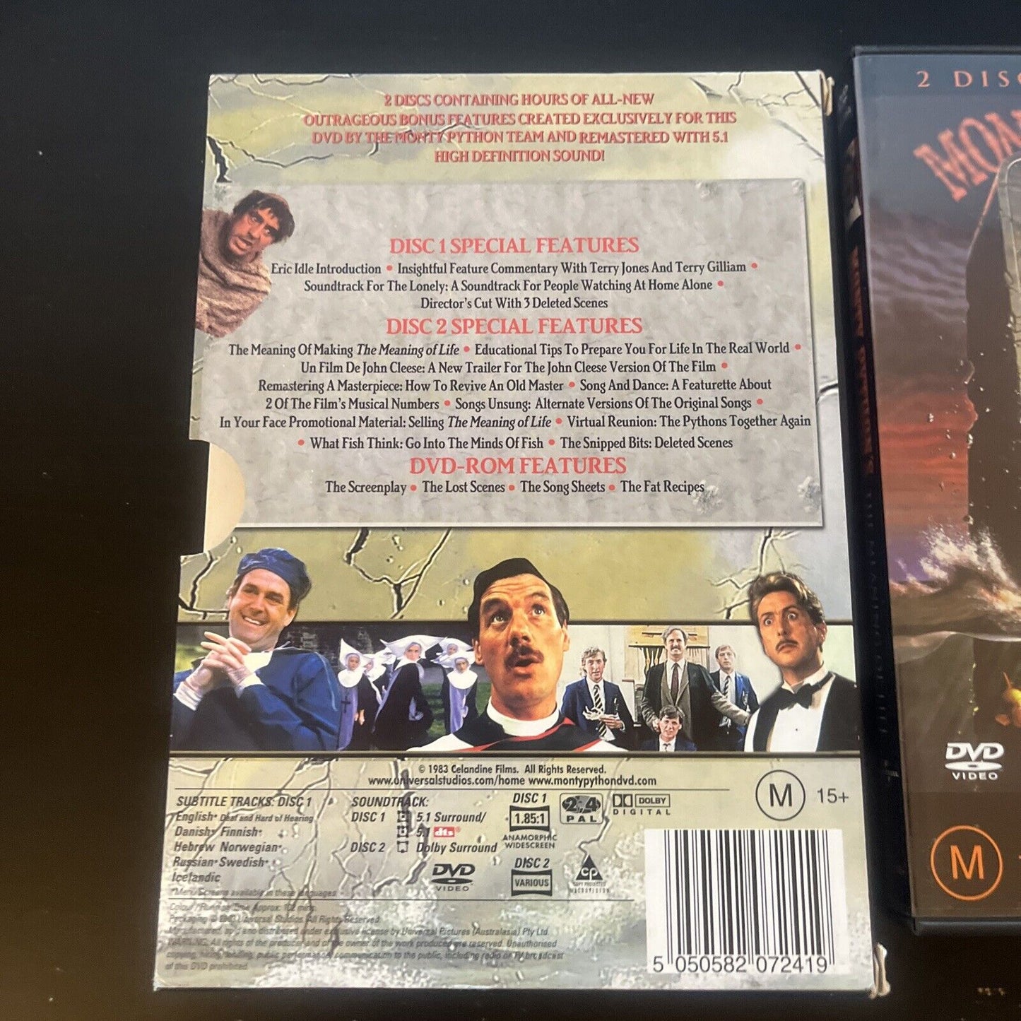 Monty Python's Meaning Of Life - Special Edition (DVD, 1983, 2-Disc) Region 4 &2