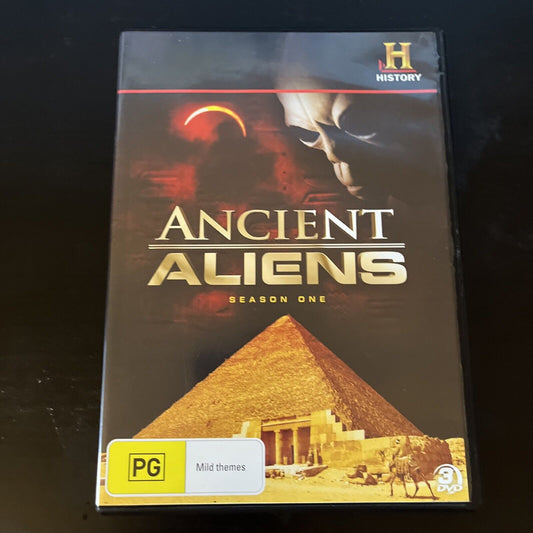 Ancient Aliens : Season 1 (DVD, 2010, 3-Disc) NEW Region 4