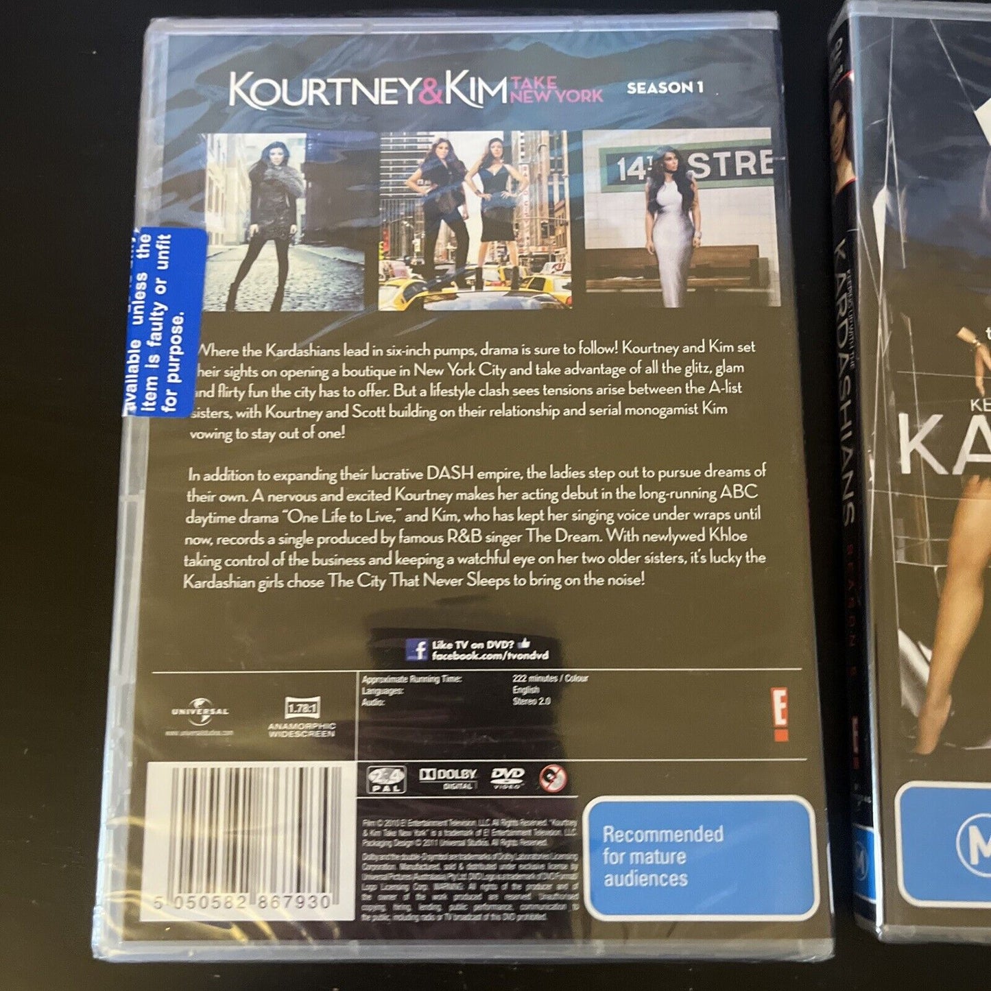 *New Sealed* Kourtney & Kim Take New York : Season 1 & 5 (DVD, 2011) Region 4 &2