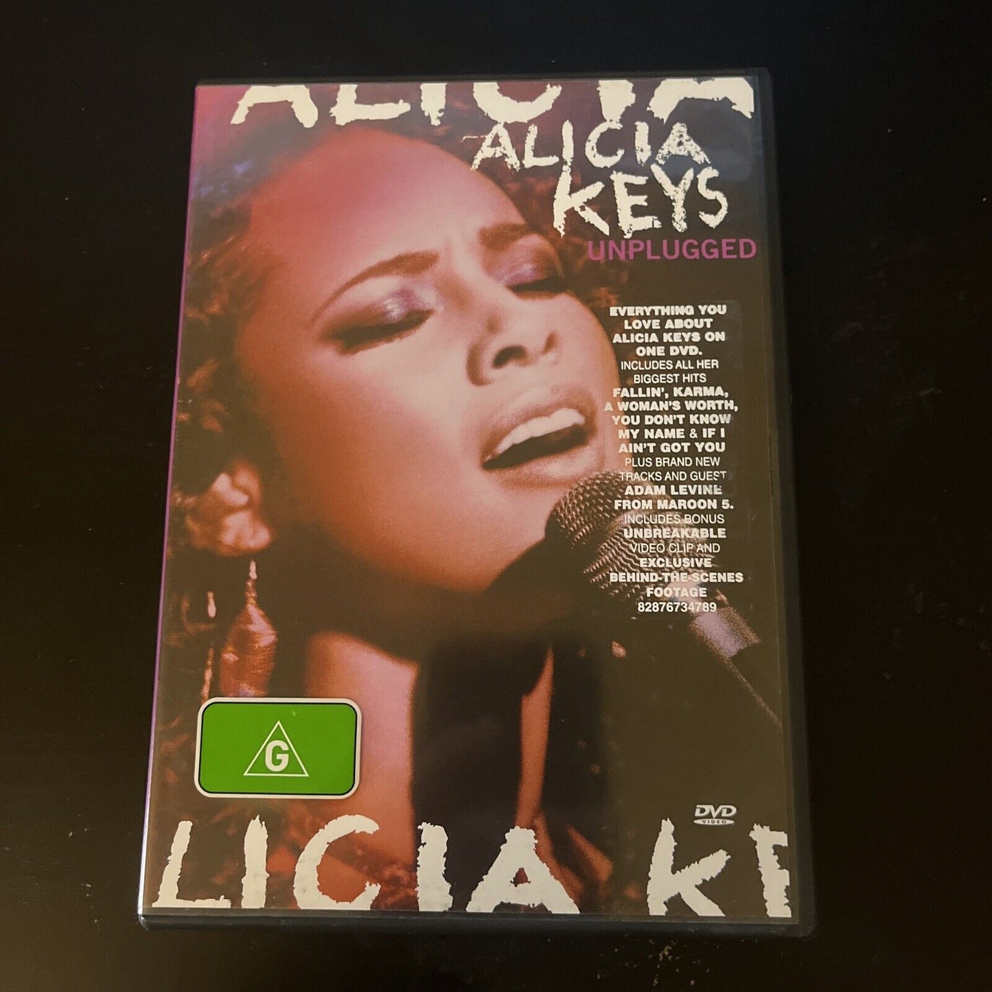 Alicia Keys - Unplugged (DVD, 2005)  All Regions