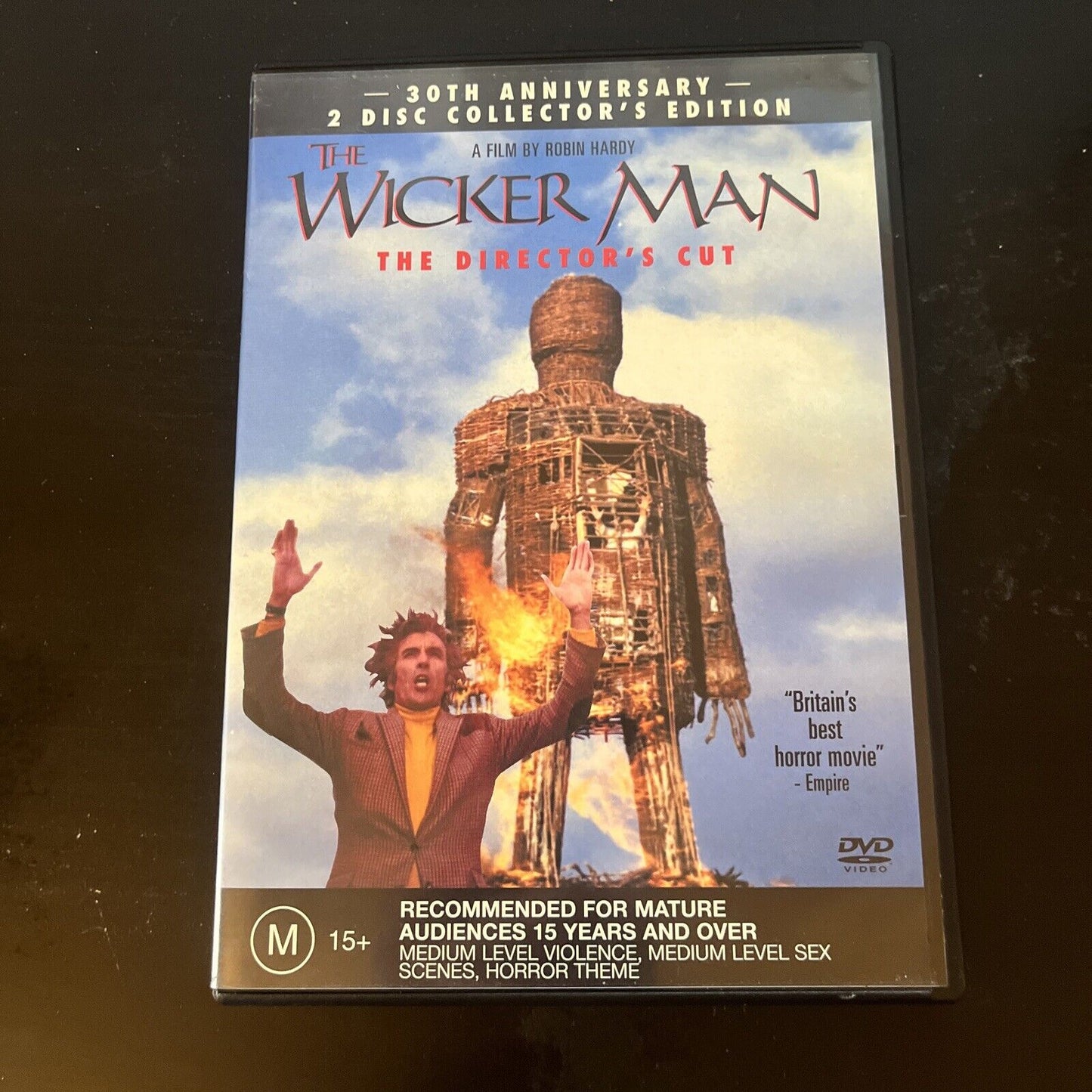 The Wicker Man 2-Disc Collector's Edition (DVD, 1973) Christopher Lee Region4