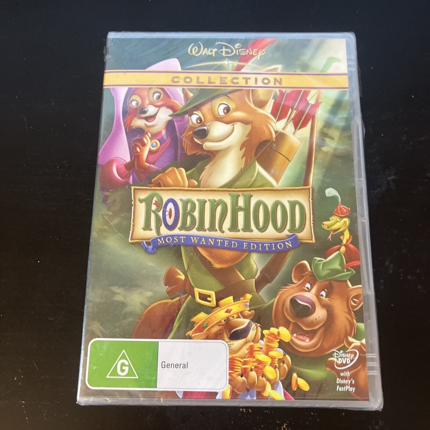 Robin Hood - Most Wanted Edition (DVD, 1973) Brian Bedford, NEW Region 4