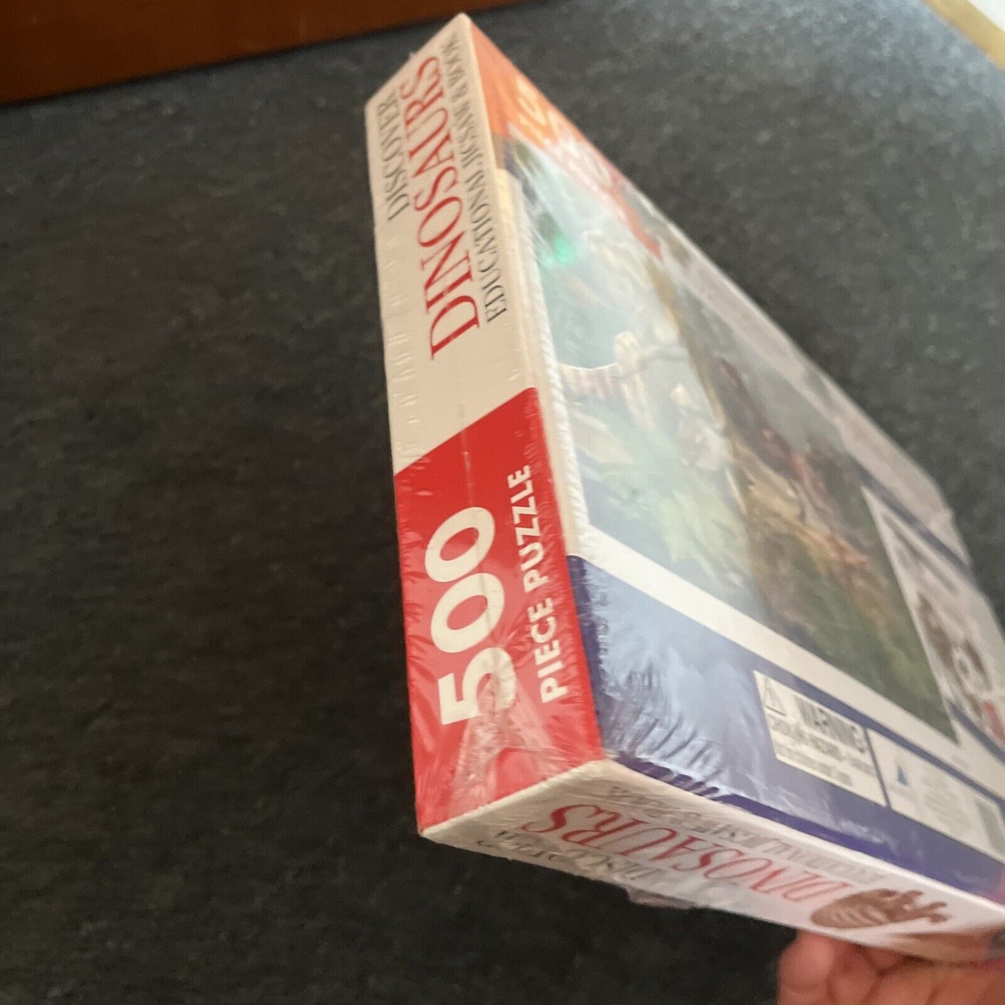 *New Sealed* Wol Discover Dinosaurs Educational Book and 500 Piece Puzzle Jigsaw