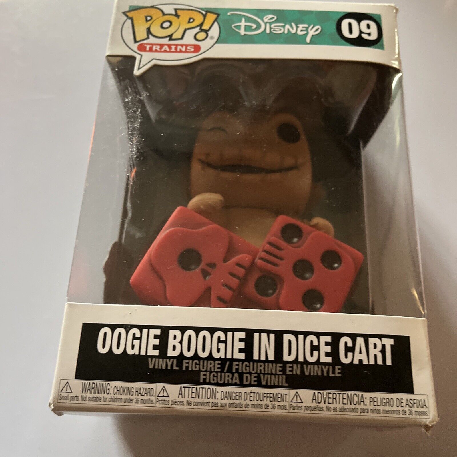 Funko POP! Oogie Boogie in Dice Cart #09 The Nightmare Before Christmas JUL
