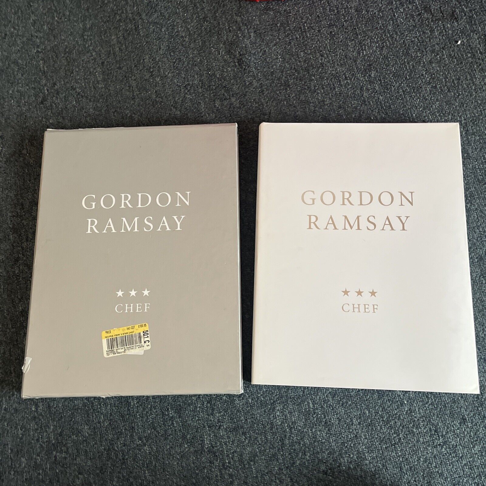 Gordon Ramsay Recipes From A 3 Star Chef Cookbook 2007 Large Hardcover ...