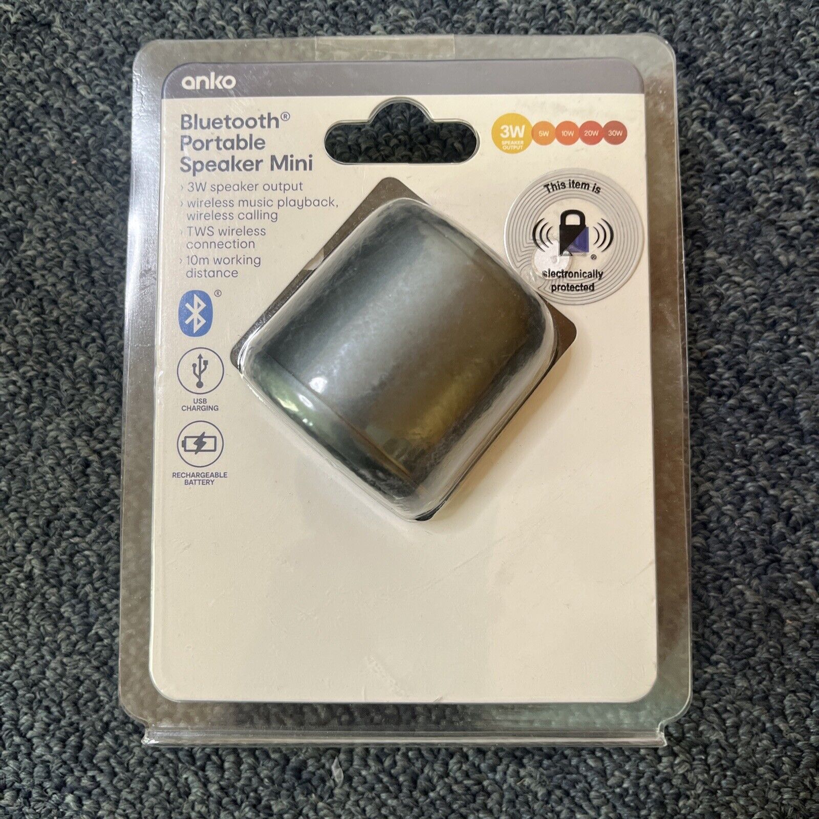 Anko Mini Cd Remote Anko Bluetooth Portable Speaker Mini *New Sealed* – Retro Unit