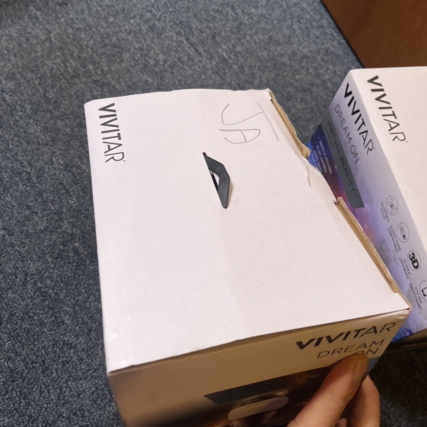 Vivitar Virtual Reality Headset VR-180 For iPhone Or Android *NEw*