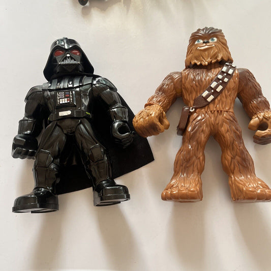 Darth Vader 10" V3625B & Chewbacca 10" V3625B Action Figure Hasbro LFL Star Wars