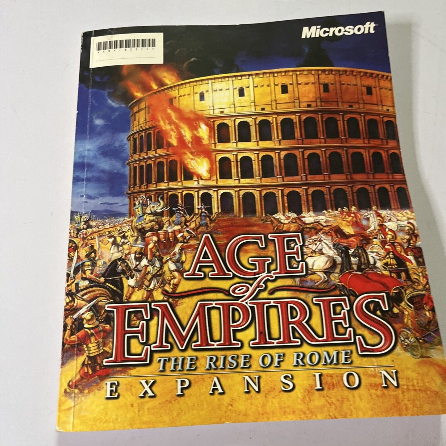 Microsoft Age Of Empires & Expansion PC Game Manual *Manual only - no game*