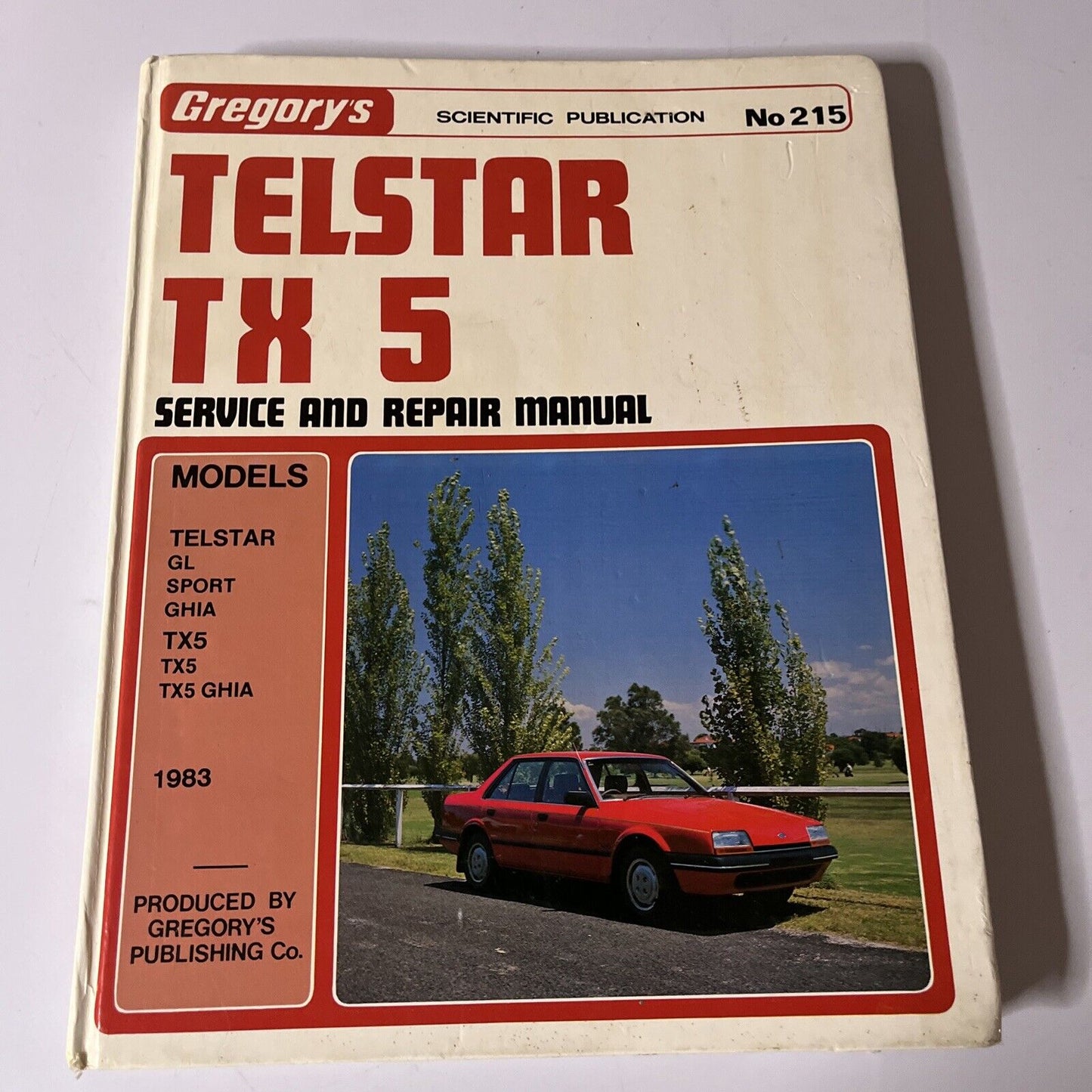 Gregory's Telstar TX5 Service And Repair Manual 1983 Scientific Publication 215