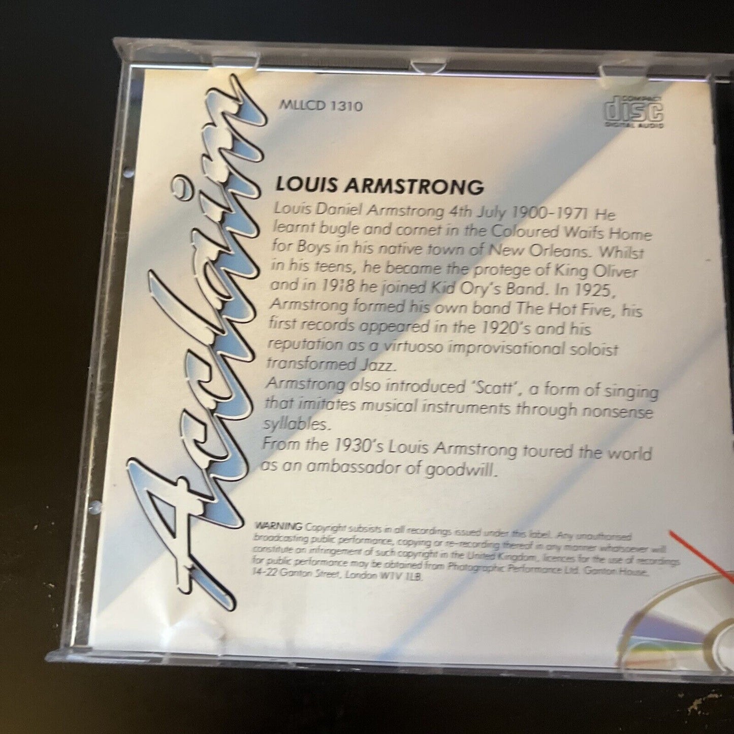 Louis Armstrong - Greatest Hits (CD)
