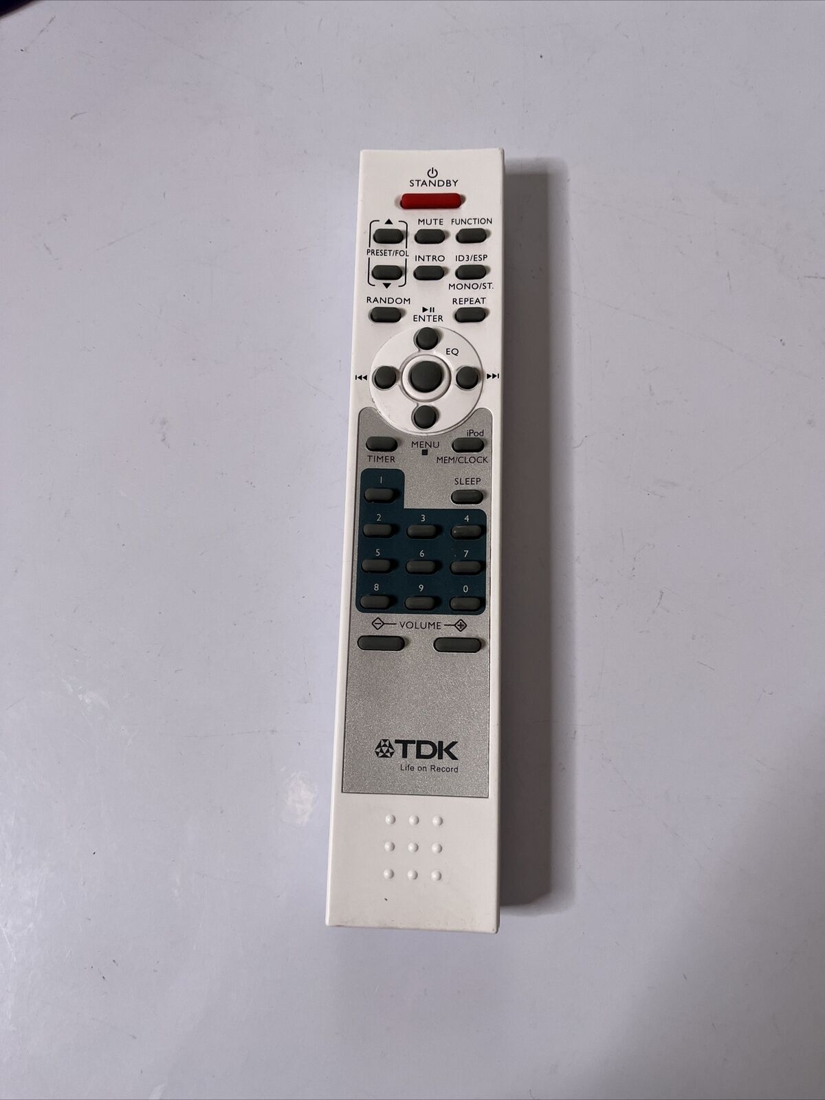 Genuine TDK Remote Control For iPod Dock – Retro Unit