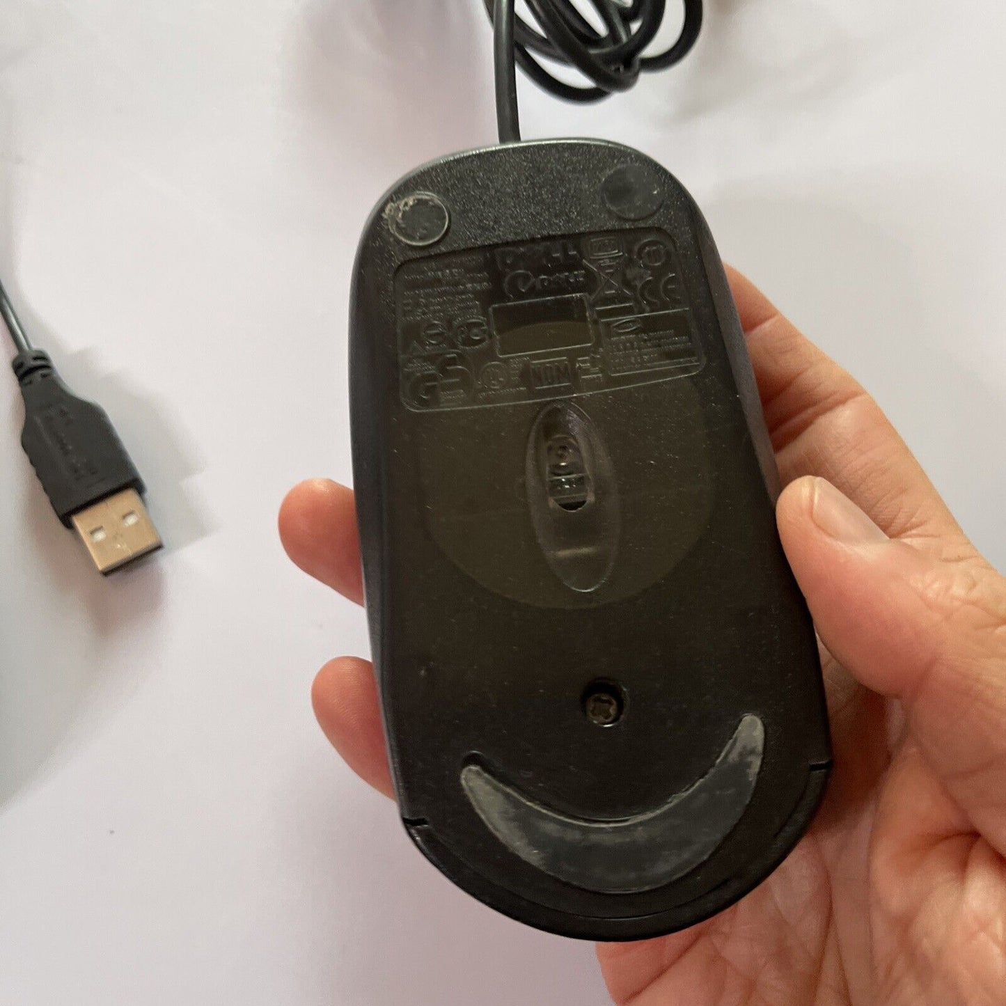 3x USB Mouse: Logitech M105, Dell MQ65UGA, HP M-UAE96