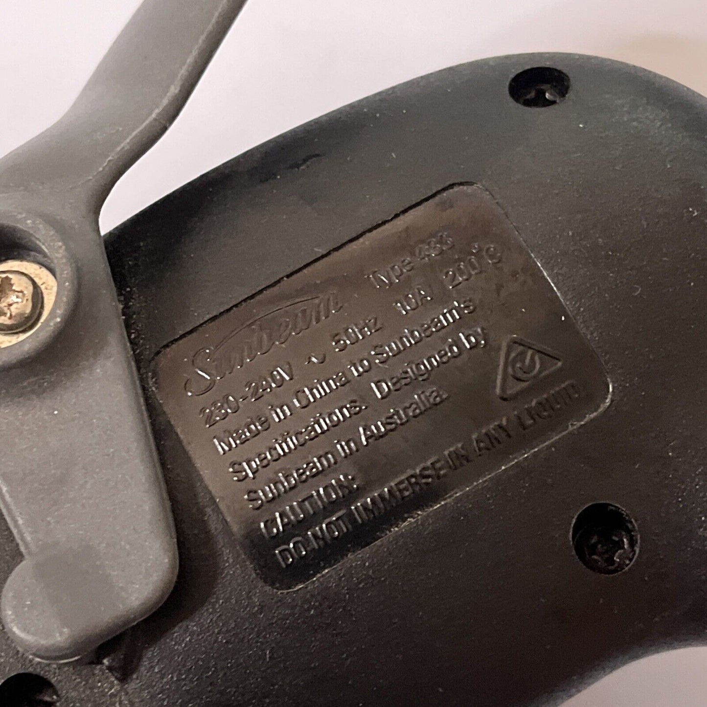 Genuine Sunbeam Type 433 Temperature Control Power Probe For Wok 230-240V 10A