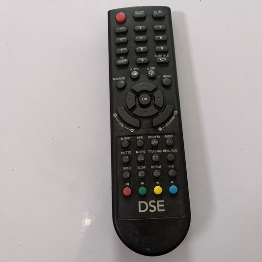 Dick Smith DSE Remote Control For TV HOF09F027GPD10 *Missing Battery Lid*