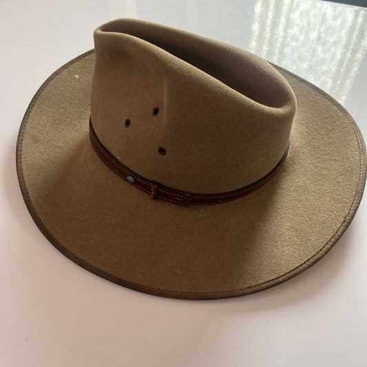 Akruba Cooberpedy Hat Santone Size 56 Made in Australia