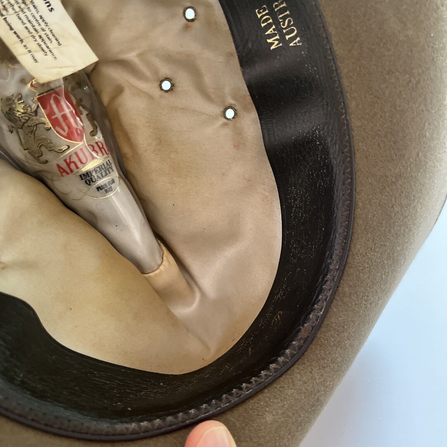 Akruba Cooberpedy Hat Santone Size 56 Made in Australia