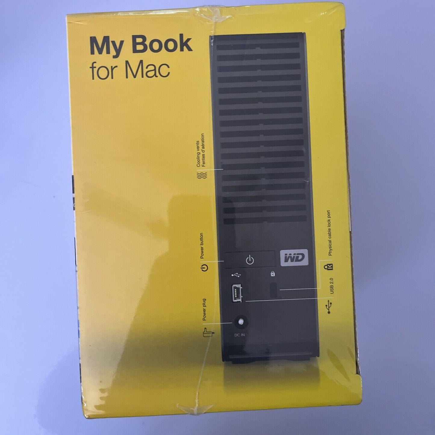 *New* Western Digital WD My Book For Mac External Hard Drive 3TB USB 2.0