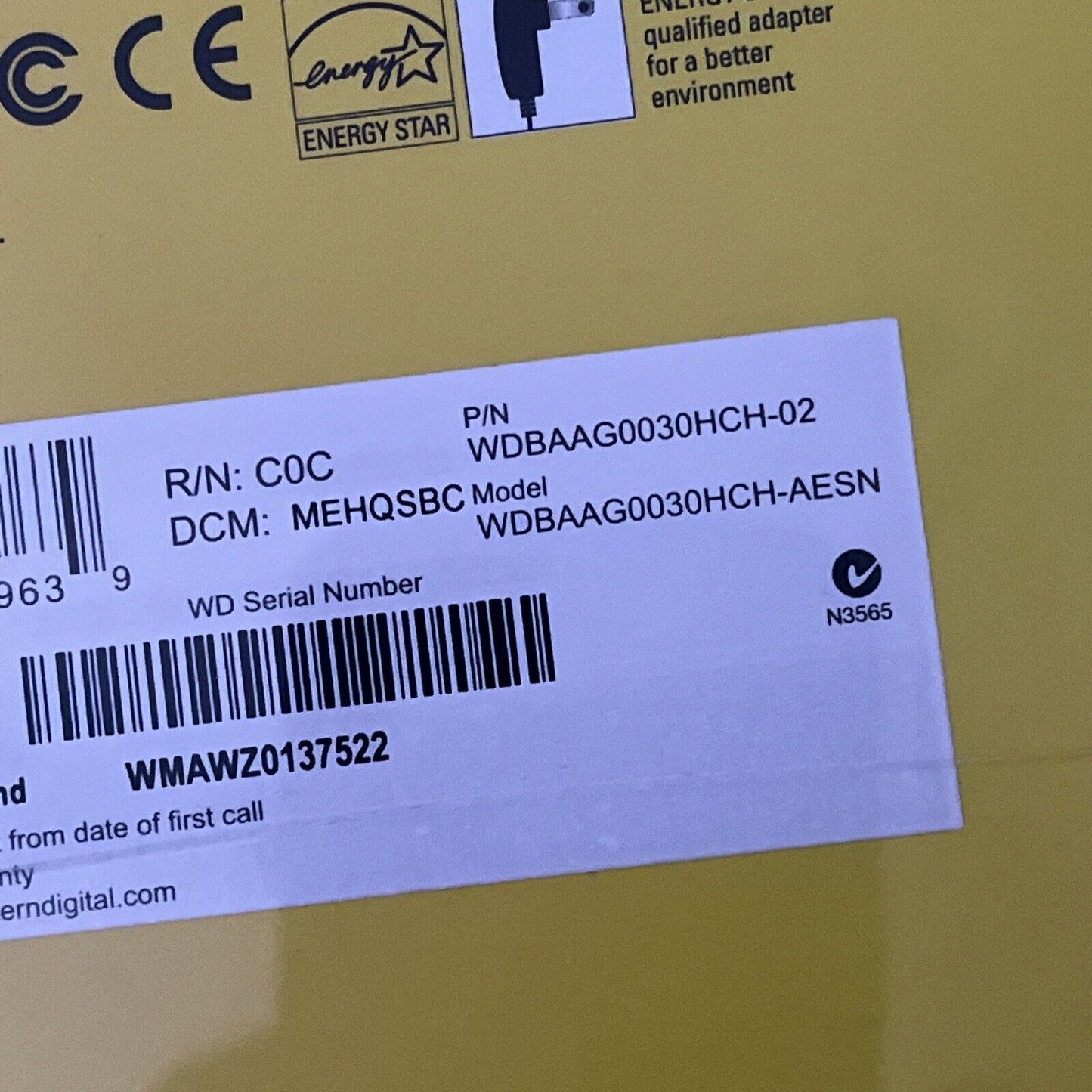 *New* Western Digital WD My Book For Mac External Hard Drive 3TB USB 2.0