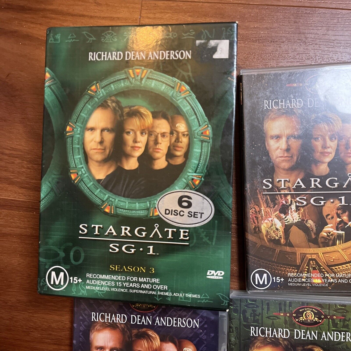 Stargate SG-1 : Season 3 (DVD, 1999, 6-Disc) Richard Dean Anderson, Region 4