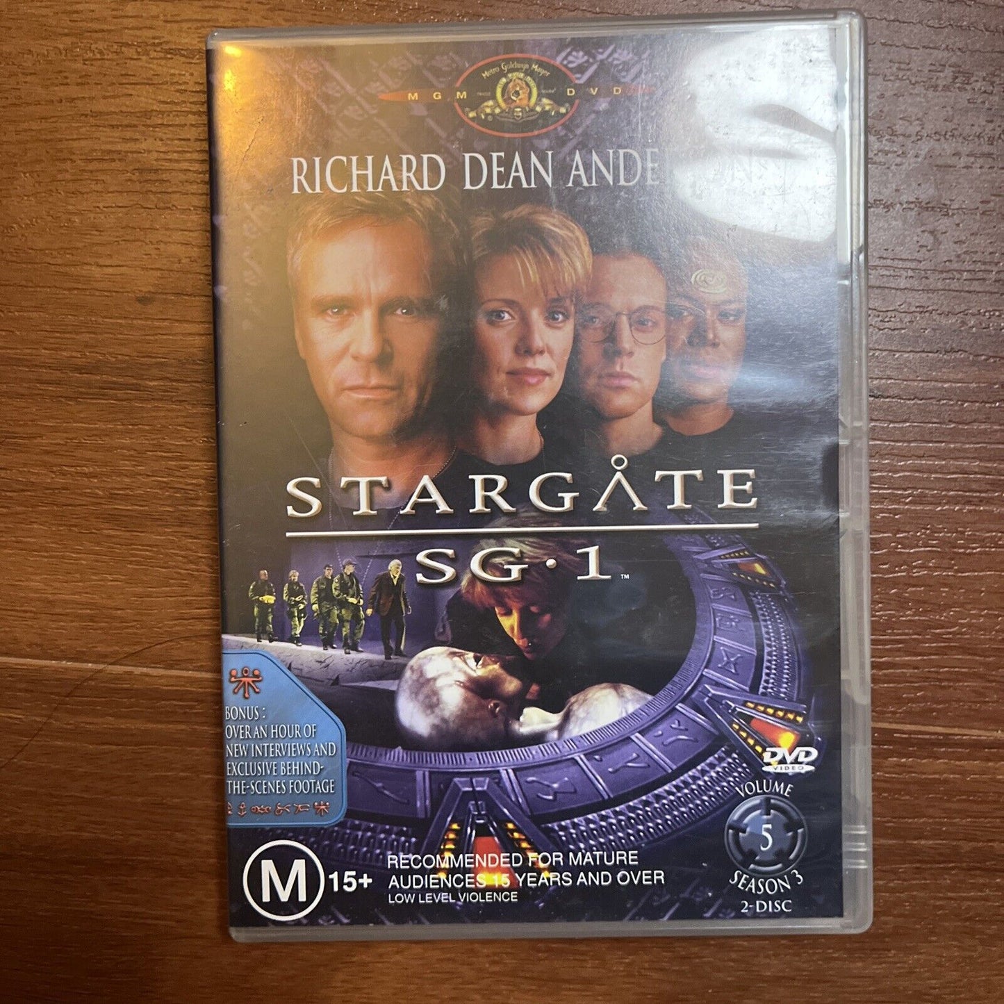 Stargate SG-1 : Season 3 (DVD, 1999, 6-Disc) Richard Dean Anderson, Region 4