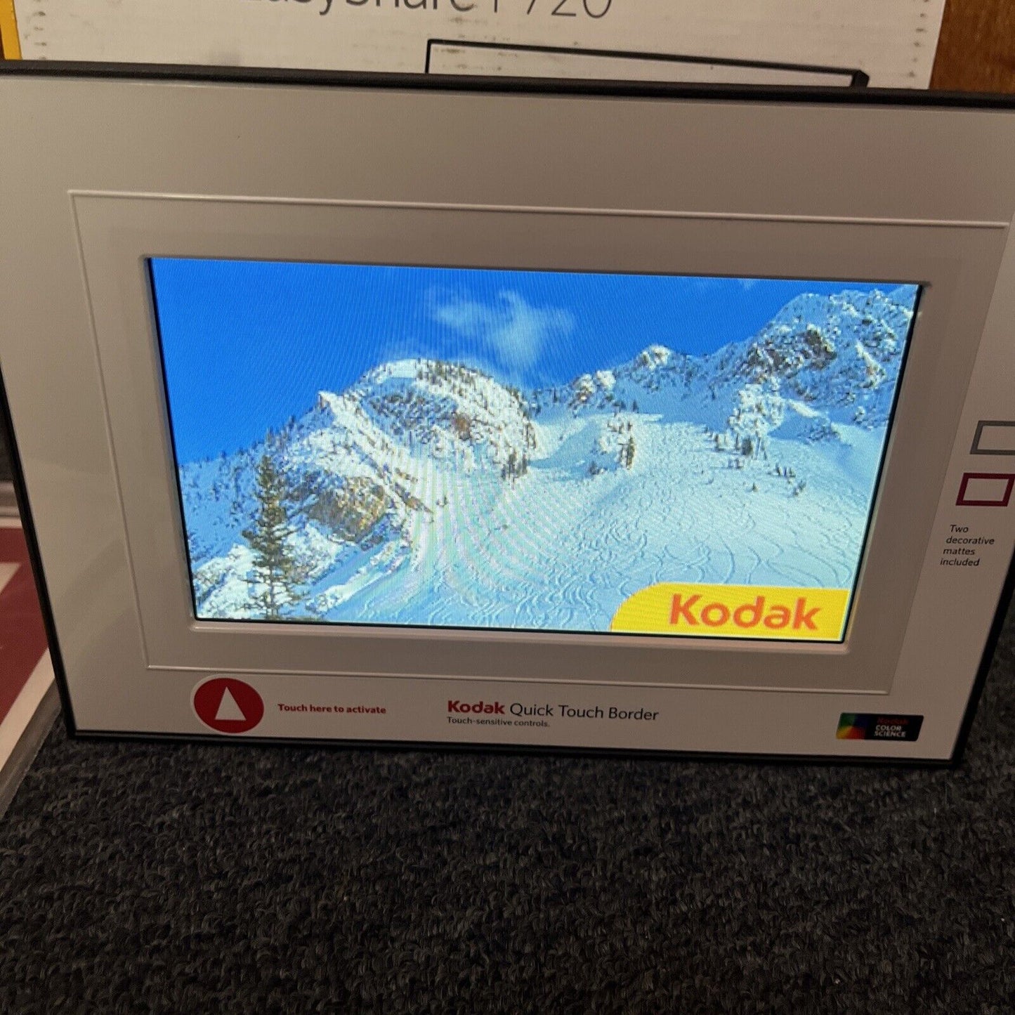 Kodak 7" Digital Frame EasyShare P720 *Mint Condition*