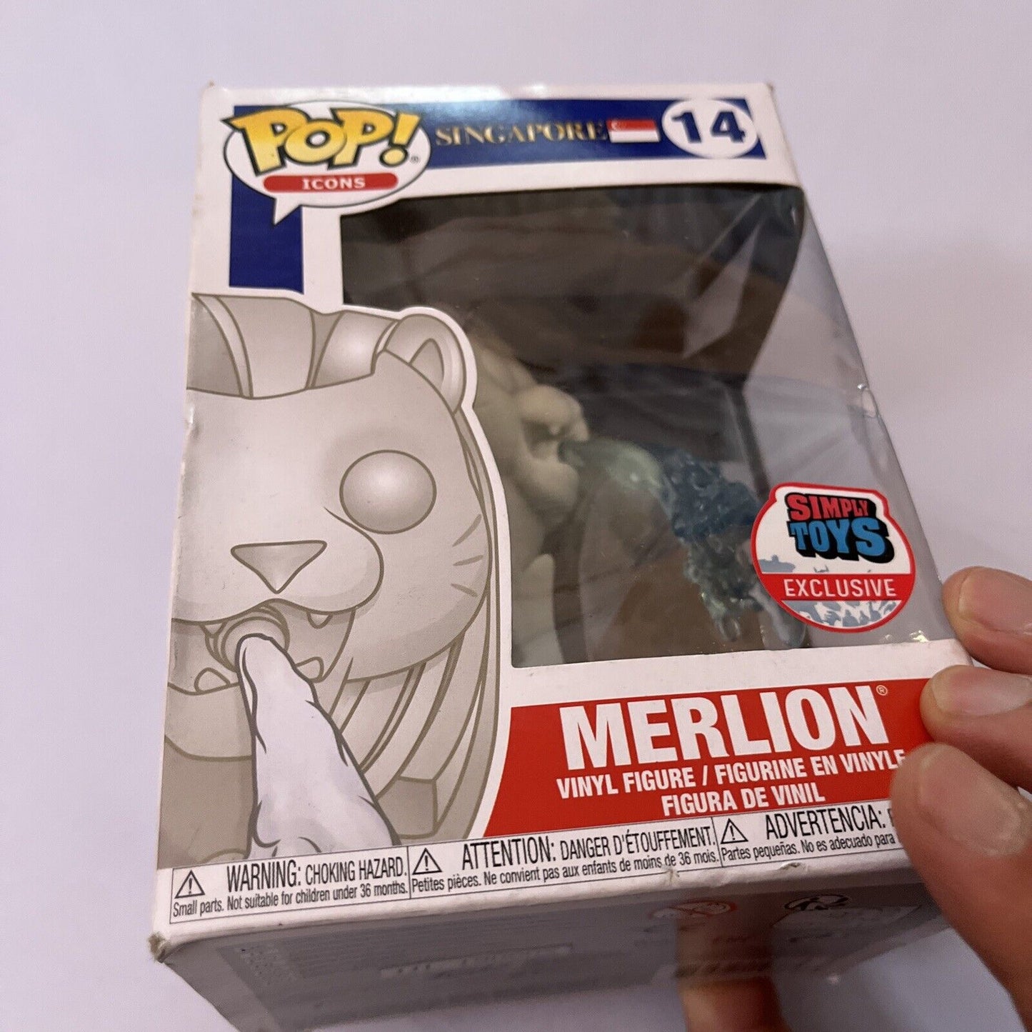 Singapore Merlion #14 Vinyl Pop Figure Simply Toys Exclusive