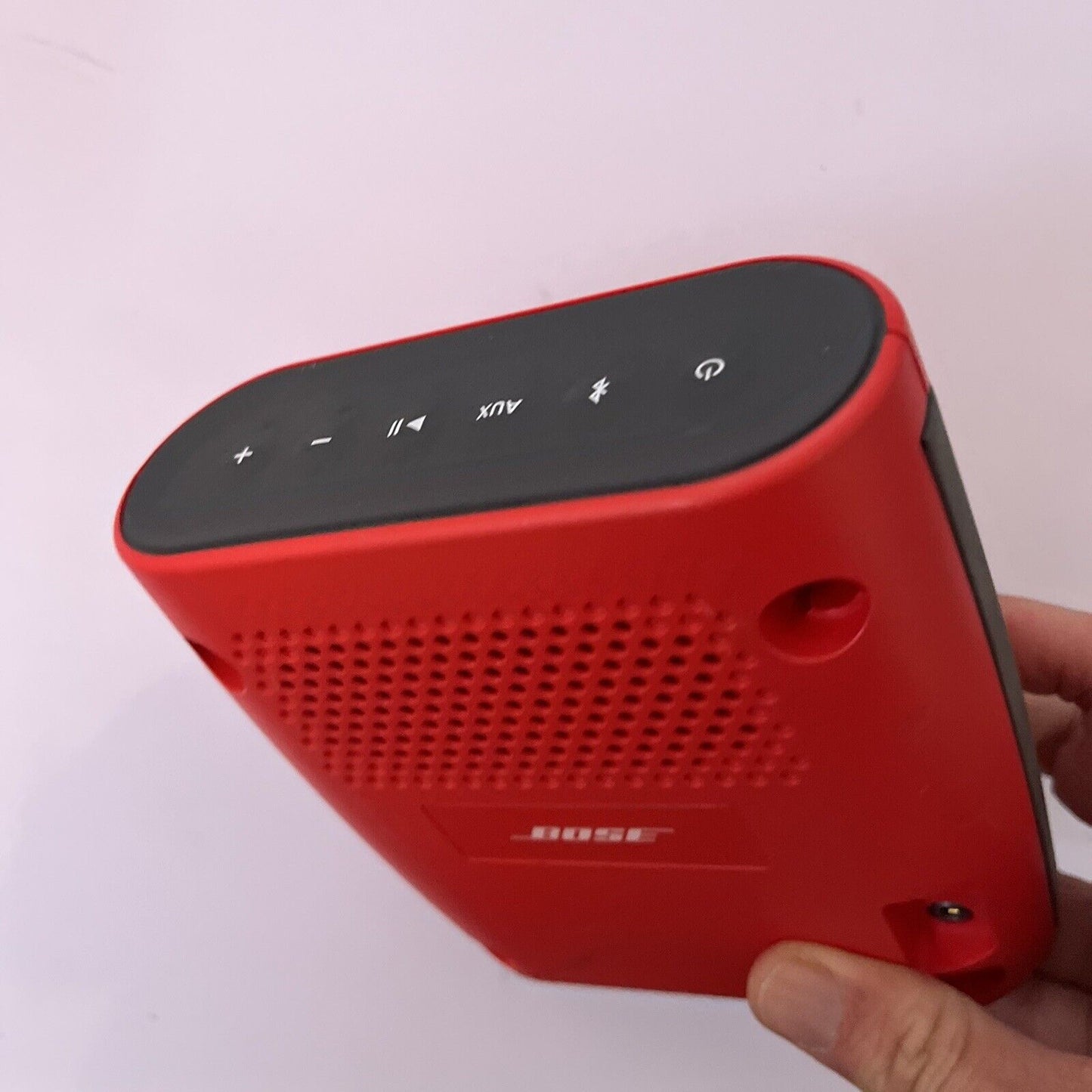 Bose SoundLink Red Bluetooth Speaker 415859 *Not Working - For Parts Or Repair*