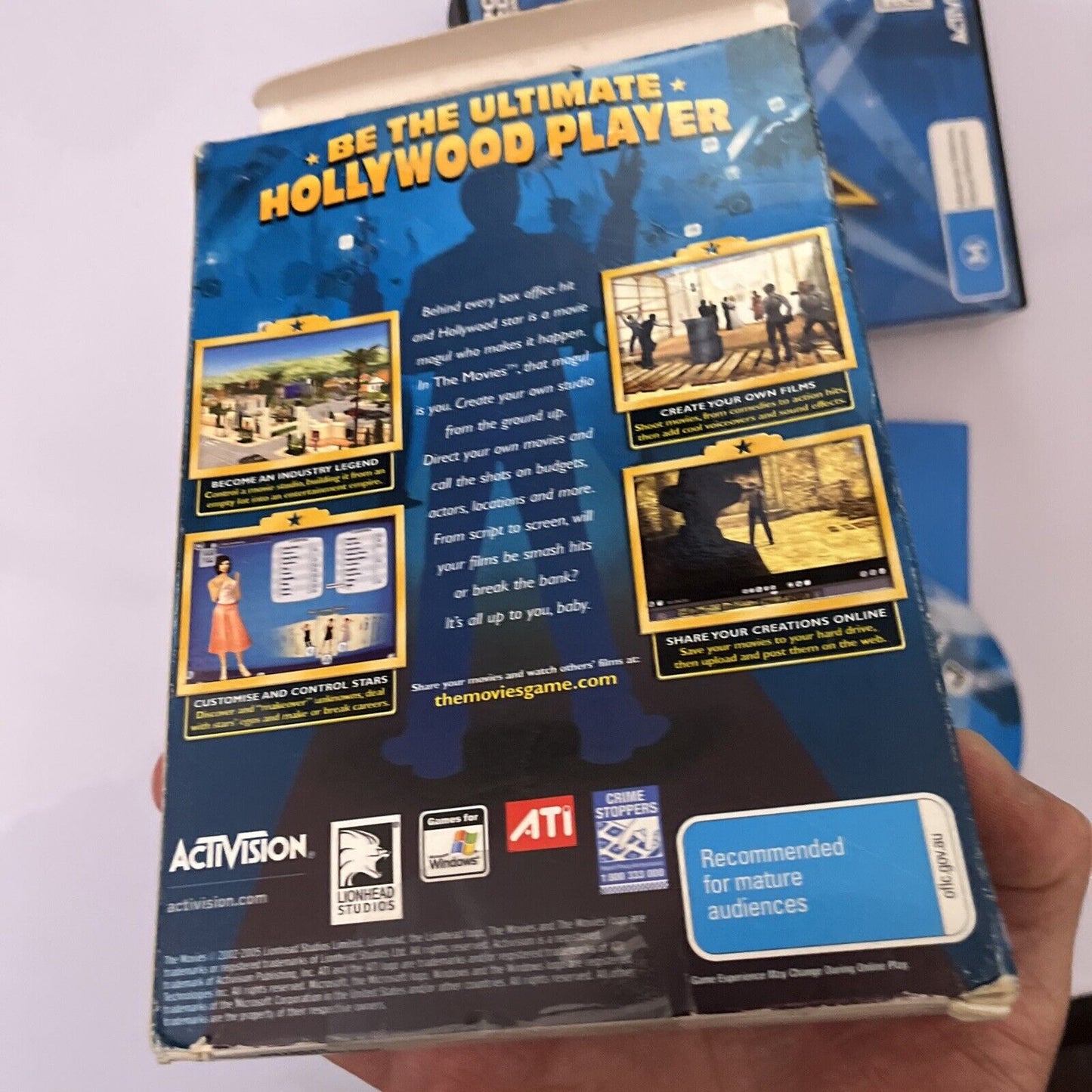 The Movies PC CDROM