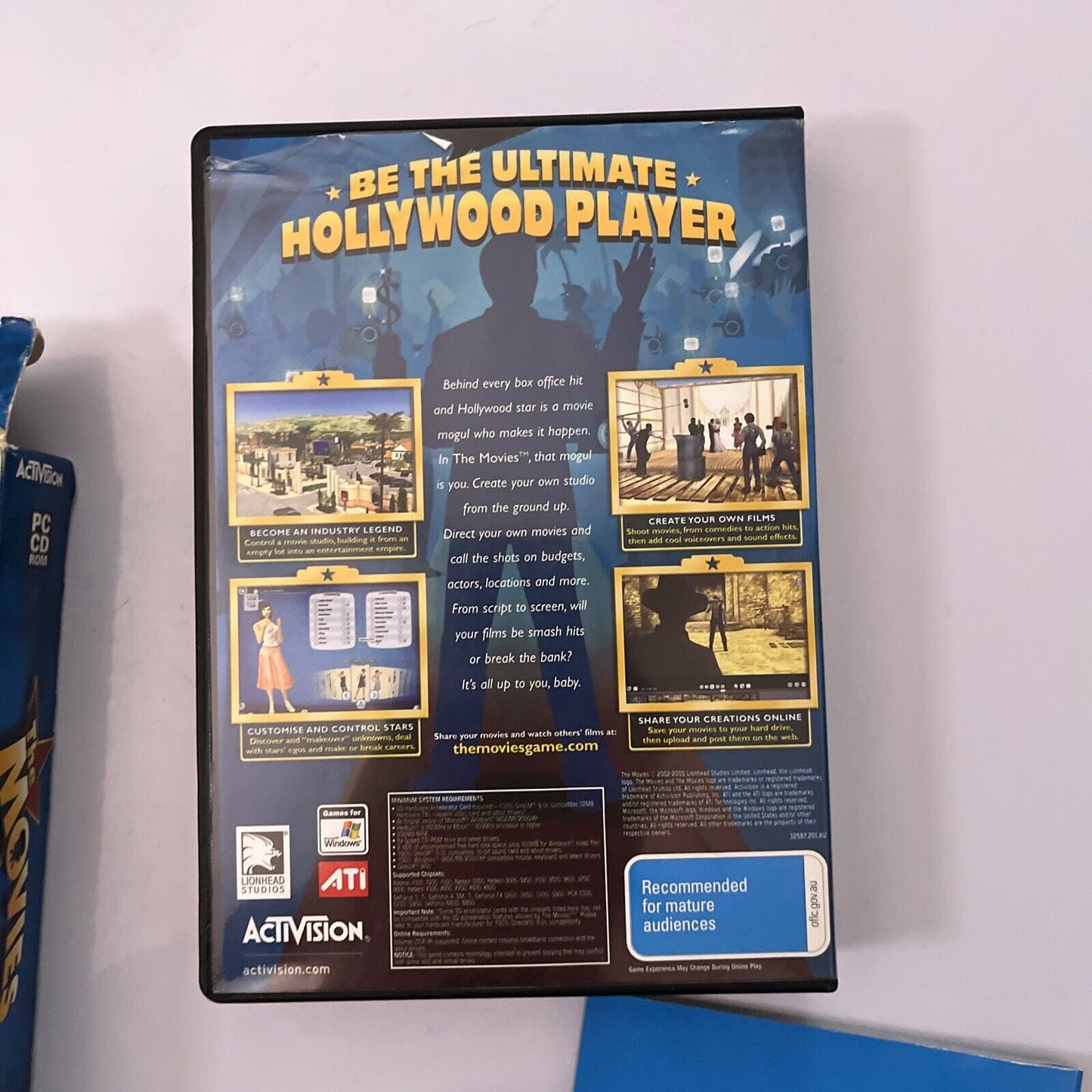 The Movies PC CDROM