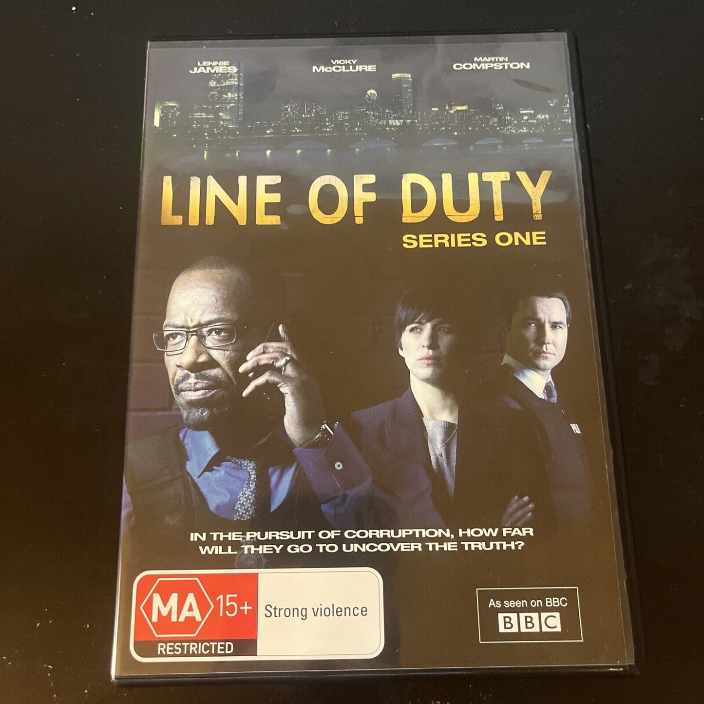 Line Of Duty : Season 1 (DVD, 2012, 2-Disc) Martin Compston, NEW Region 4