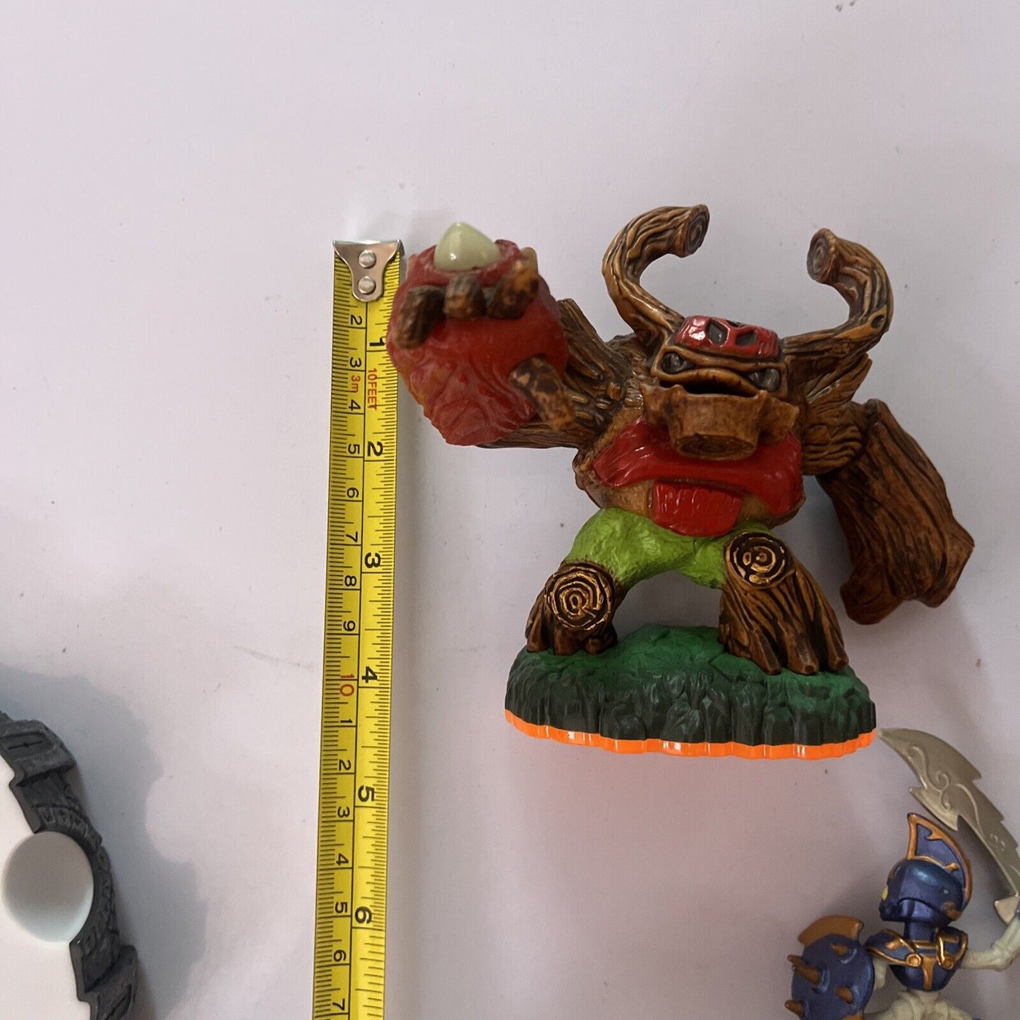 7x Skylanders Figures & Portal Of Power USB Model 0000547 Wash Buckler, Zook