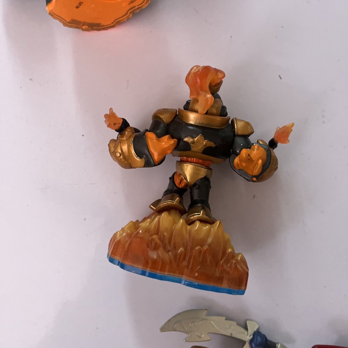 7x Skylanders Figures & Portal Of Power USB Model 0000547 Wash Buckler, Zook