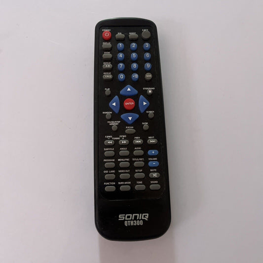 Genuine Soniq QTH300 Remote Control For DVD Player *Missing Battery Lid*