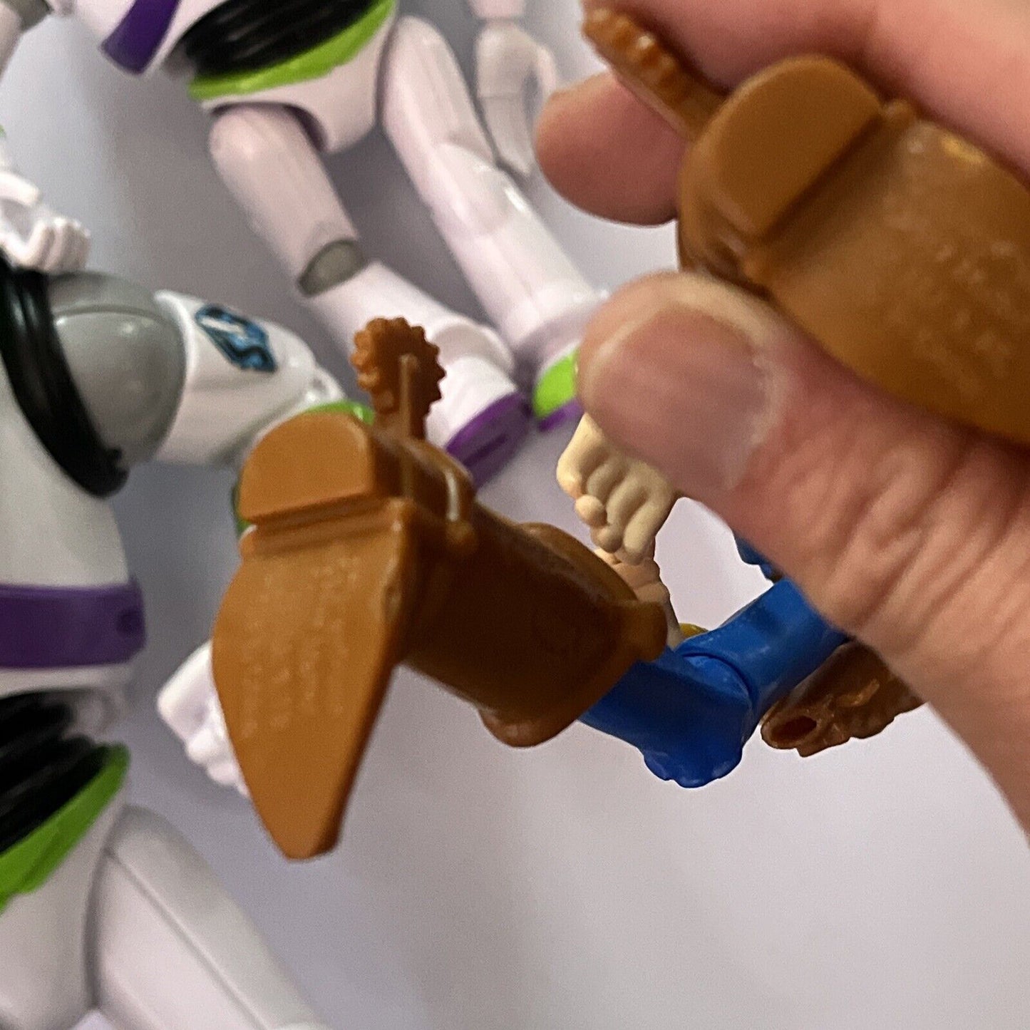 2x Buzz Lightyear Action Figure 12" 64989 7" 2018, Woody 9" 2017 Toy Story