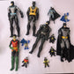 8x Batman Action Figures 2x Robin 1x Batgirl