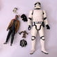 6x Star Wars Action Figure: Stormtrooper, Darth Vader, Finn, Captain, Chewbacca