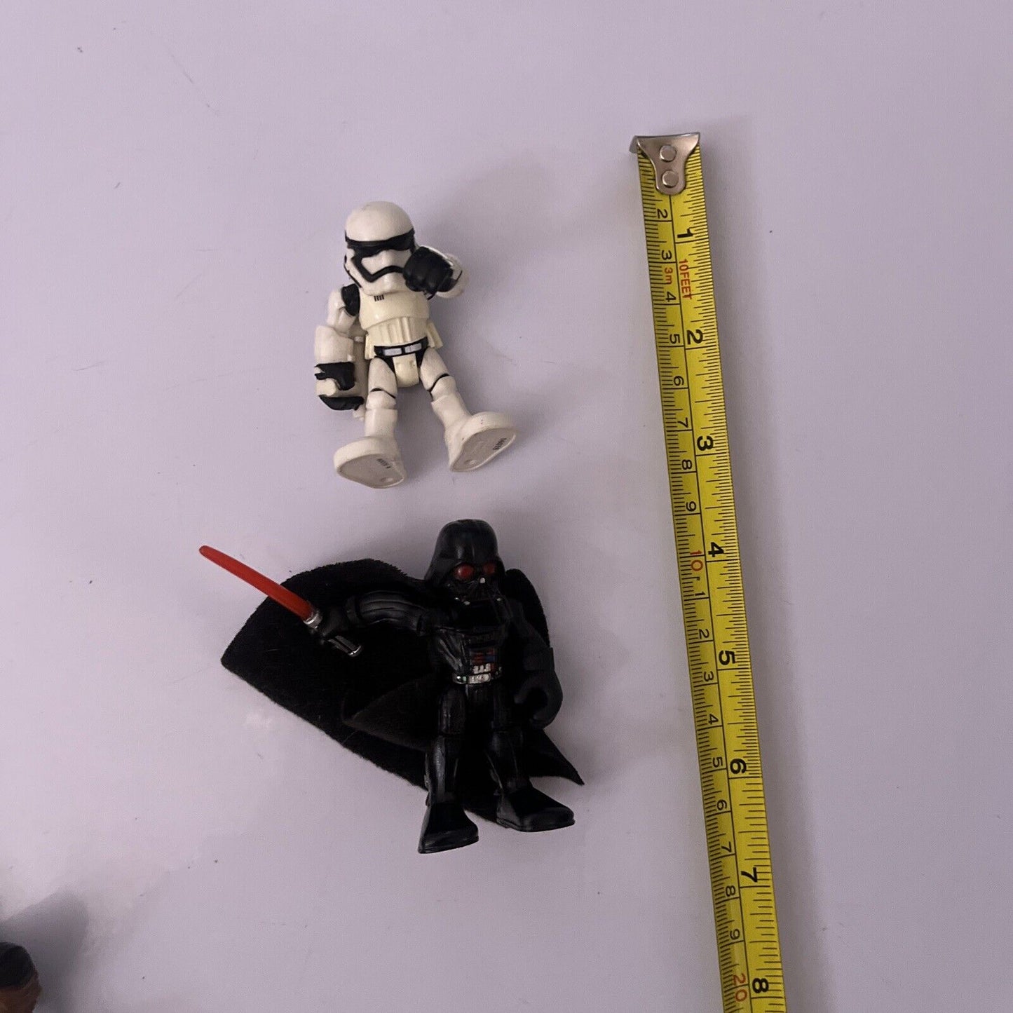 6x Star Wars Action Figure: Stormtrooper, Darth Vader, Finn, Captain, Chewbacca
