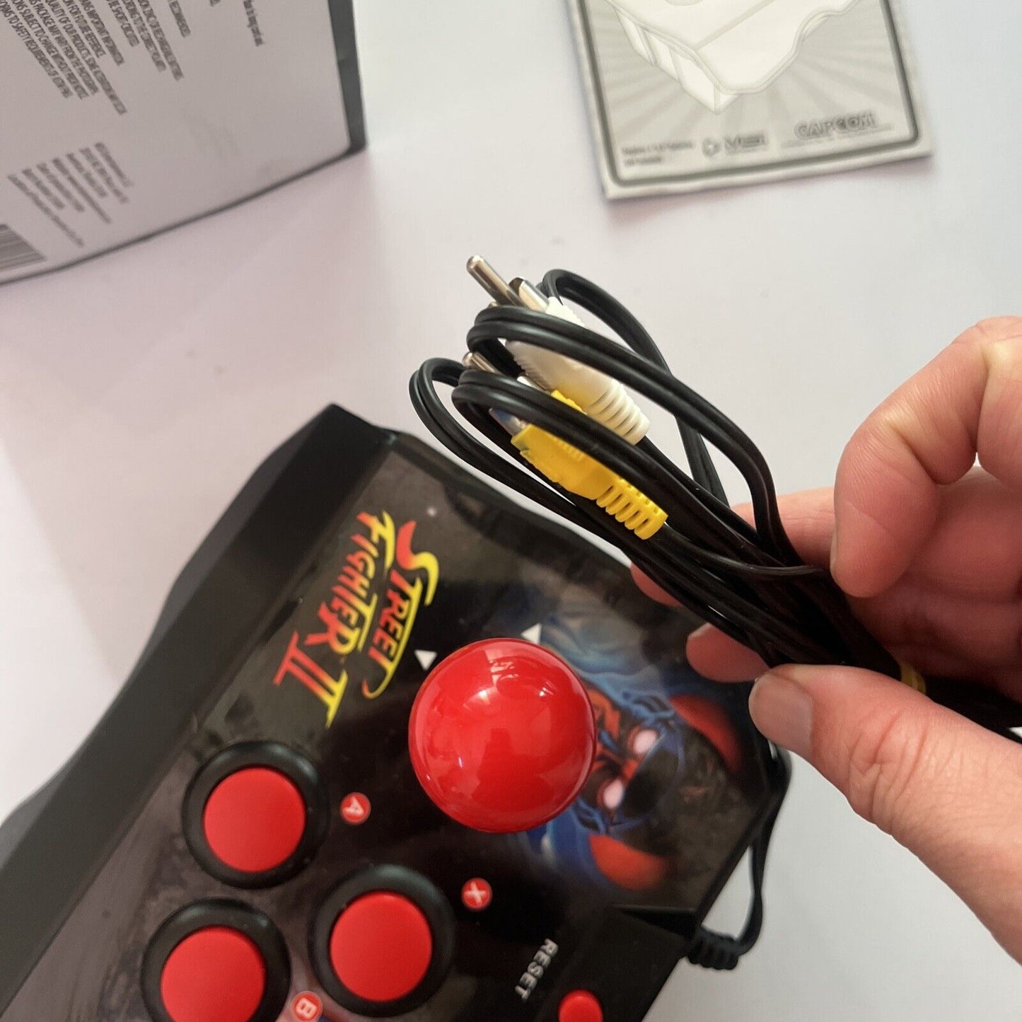 Street Fighter II 2 Licensed Retro Joystick Built in Game Plug & Play MSI