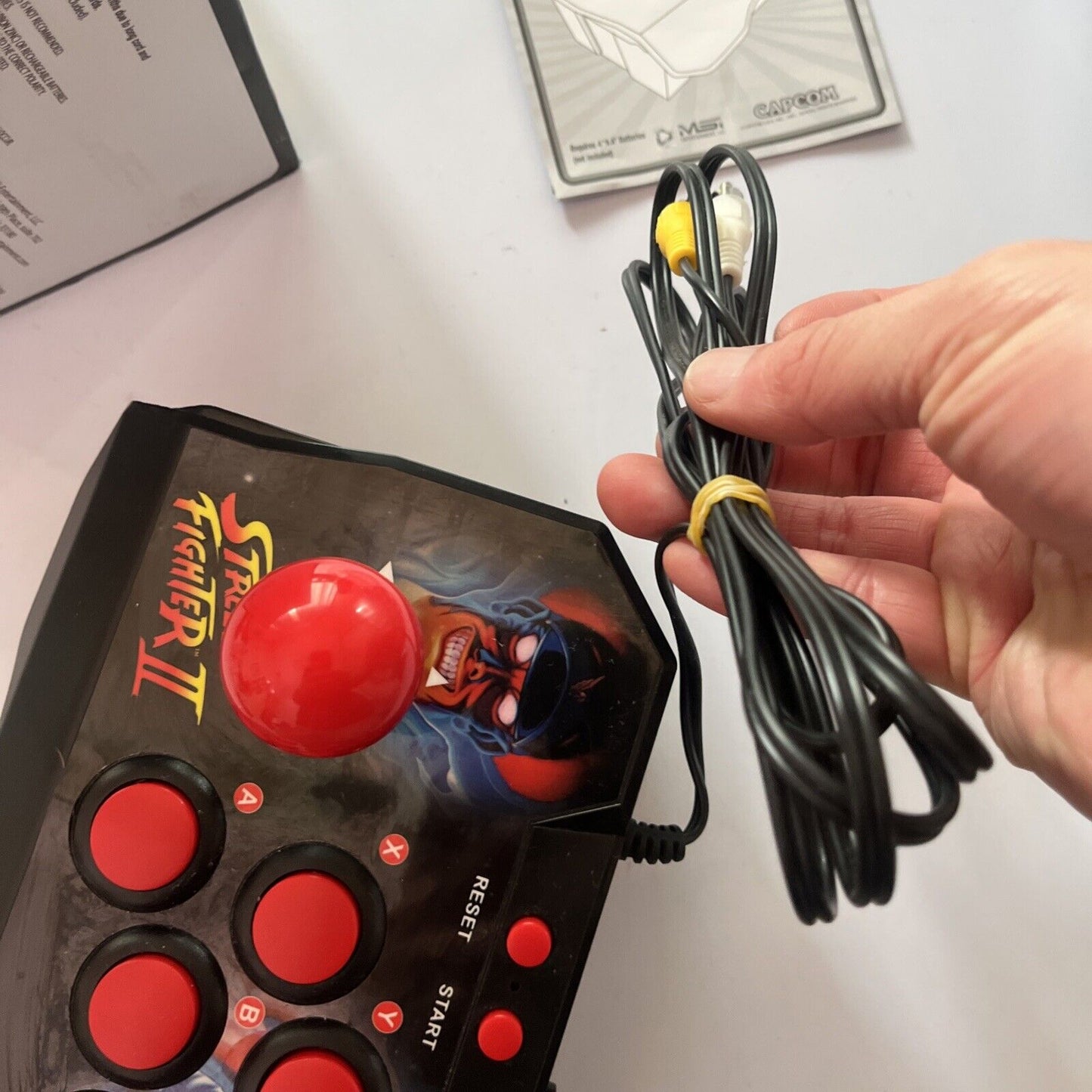 Street Fighter II 2 Licensed Retro Joystick Built in Game Plug & Play MSI