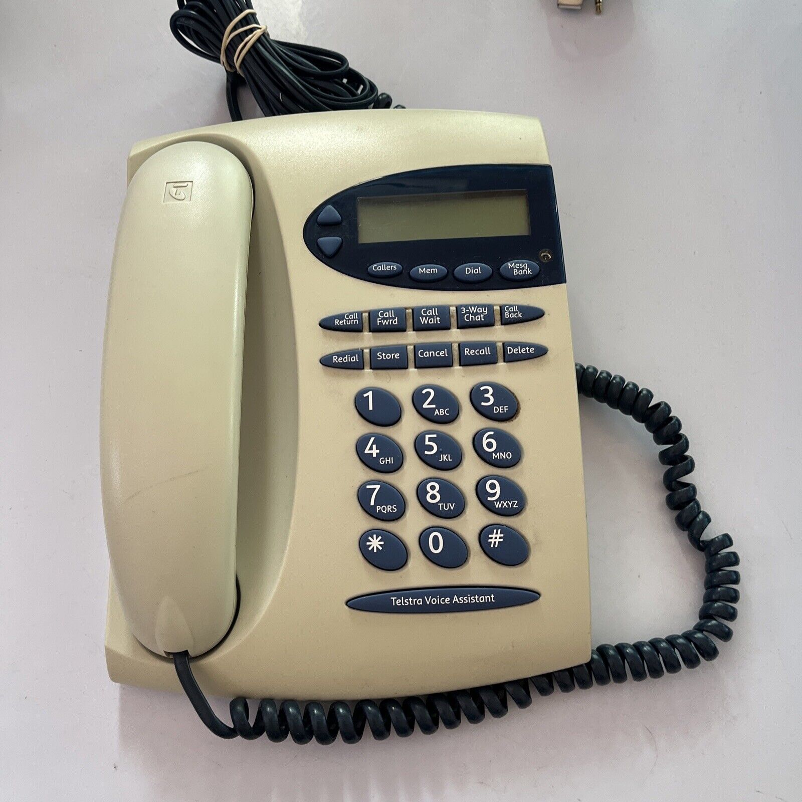 Telecom T1000c Landline Corded Telephone *Digital Display Not Working ...