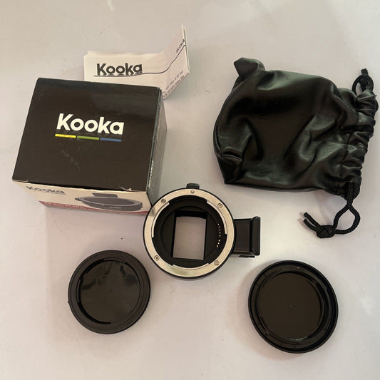 Kooka Lens Adapter Got Cannon EOS Lens To Sony NEX  Auto Focus KK-ENC99 Pro