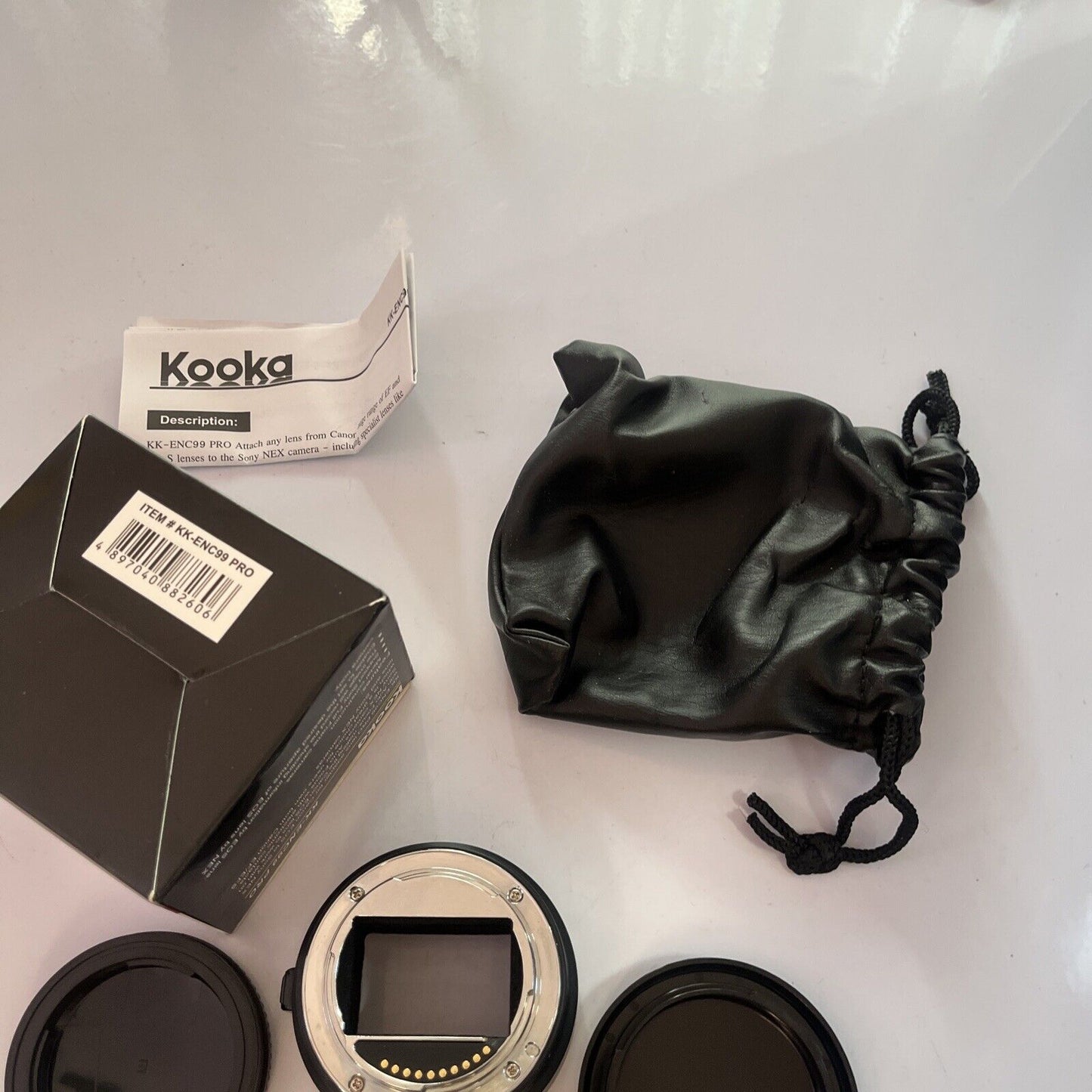 Kooka Lens Adapter Got Cannon EOS Lens To Sony NEX  Auto Focus KK-ENC99 Pro
