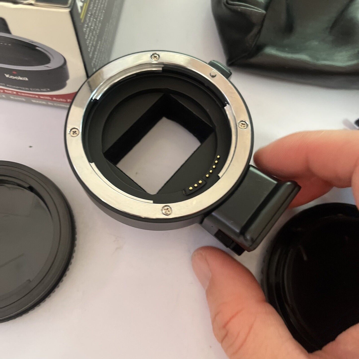 Kooka Lens Adapter Got Cannon EOS Lens To Sony NEX  Auto Focus KK-ENC99 Pro